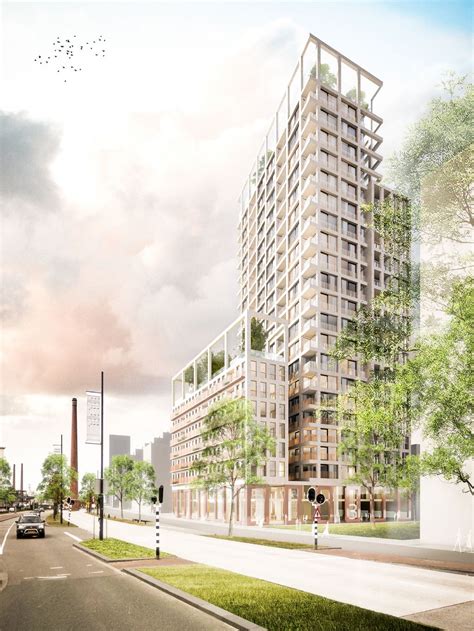 Crepain Binst Architecture Ontwerpt Woontoren In Eindhoven