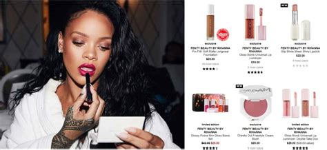Rihanna S “fenty Beauty” Debut On Sephora Tmall Global Flagship Store Marketing China
