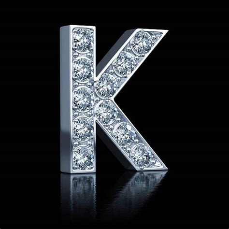 Letter K With Diamonds Stock Photos Pictures And Royalty Free Images