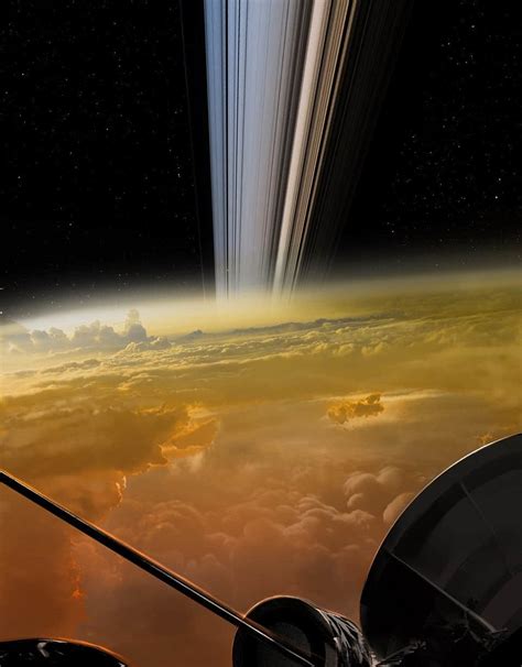 Cassini Beams Back The Closest Ever Images Of Saturn