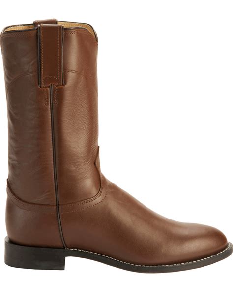 Justin Classic Roper Boots Round Toe Sheplers