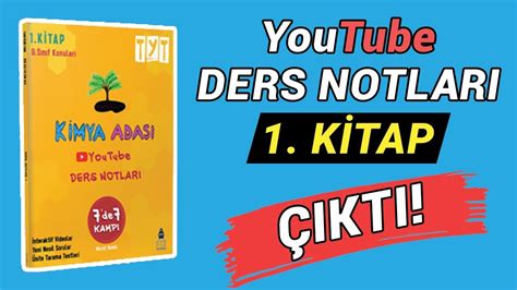 Kİmya Adasi Tyt Kimya Youtube Ders Notları 1 Kitap Çikti Youtube