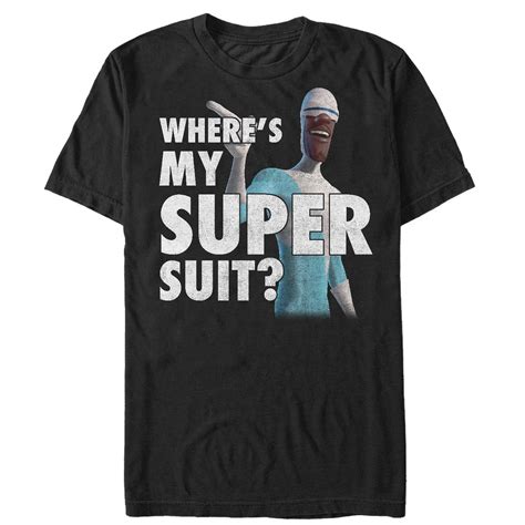The Incredibles Mens Frozone Super Suit T Shirt Disney Shirts For