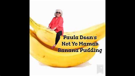 Plus, here's an easy banana pudding ice cream! Paula Deen's Banana Pudding Tutorial | Budin de banana ...