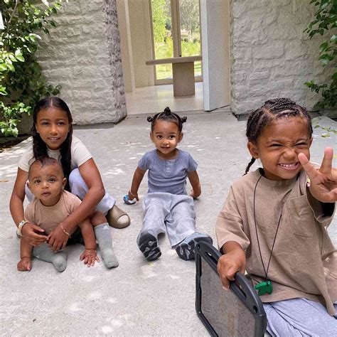 Kim Kardashian Shares Sweet Photo Of Her 4 Kids Together