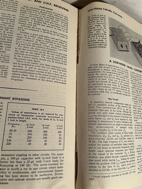 Vintage 1968 The Arrl The Radio Amateurs Handbook Book Softcover Rb9 Ebay