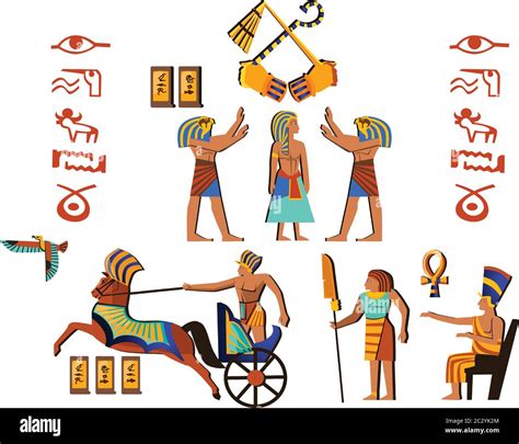 Egyptian Hieroglyphics Wall Decals