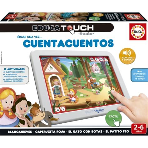 Educa Borras Educa Touch Junior Cuenta Cuentos Las Mejores Ofertas