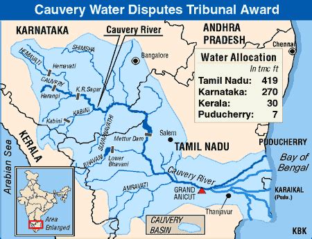 Indian ocean water reso urces departivent. THE RISING YOUTH OF INDIA: Interesting Facts about Cauvery River