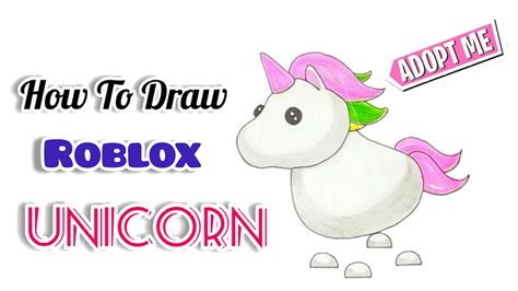 Awasome Adopt Me Unicorn Drawing Ideas