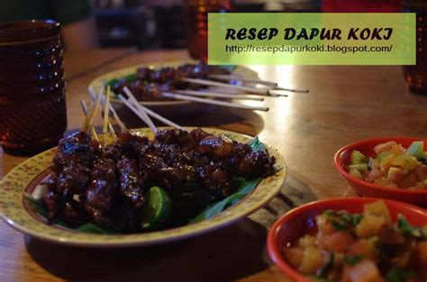 Perlu 3 buah cabe rawit. Resep dan Bumbu Sate Maranggi Purwakarta Asli Enak - RESEP ...