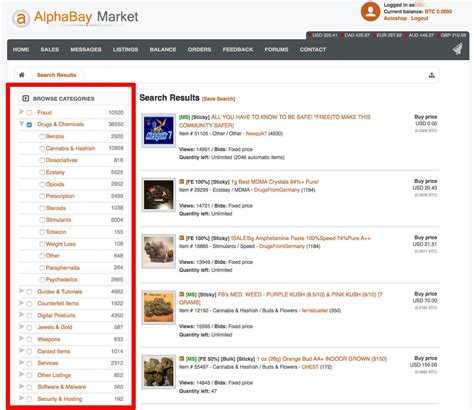 Tour Of Alphabay On The Dark Web Business Insider