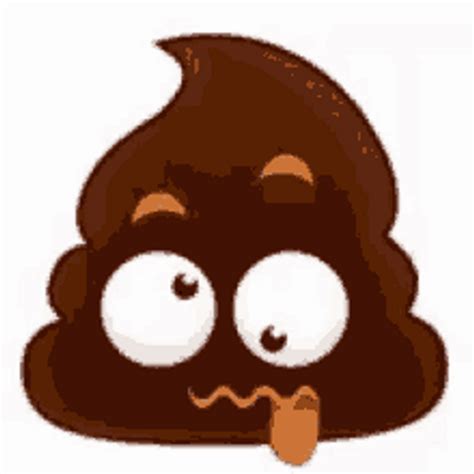 Poop Emoji Dizzy Sticking Tongue Out 