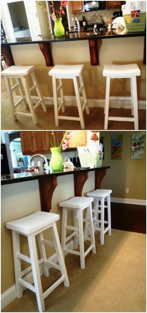 15 Gorgeous Diy Barstools That Add Comfortable Style To The Kitchen