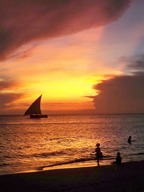 Free Stock Photo Of Beach Sunset Zanzibar