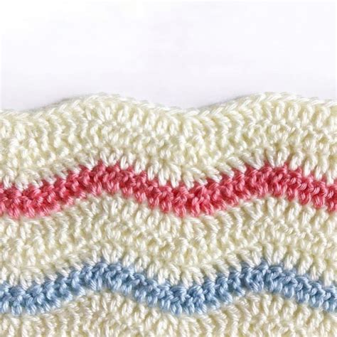 Crochet Simple Ripple Stitch Daisy Farm Crafts