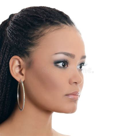 The Girl The Mulatto With A Beautiful Make Up Stock Image Image Of Adult American 29011299