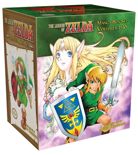 The Legend Of Zelda Complete Box Set Book By Akira Himekawa