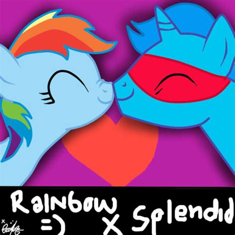 Rainbow Dash X Splendid By Ztupidgirl99 On Deviantart