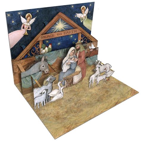 Check spelling or type a new query. Nativity 3D Pop-Up Christmas Cards (8 pack) by Susan Winget - Calendars.com