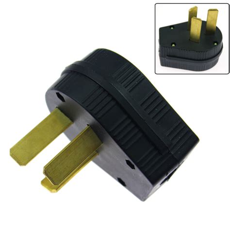 Electrical Plugs Outlets And Covers New 50 Amp 220 Volt 3 Prong Plug