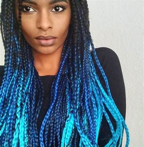 35 items found for dark blue mix black. 40 Stunning Poetic Justice Braids You Can Wear Year Round