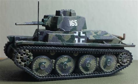 Gallery Pictures Zvezda German 38t Tank Snap Kit Plastic