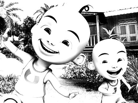 Download now pin gambar mewarna upin ipin. Gambar mewarna Upin & Ipin - Gambar Mewarna