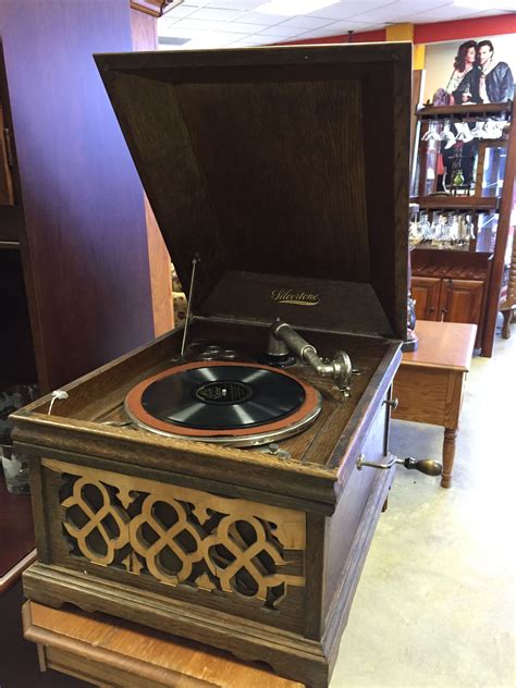 Silvertone phonograph- $165. Check out our online store at ...