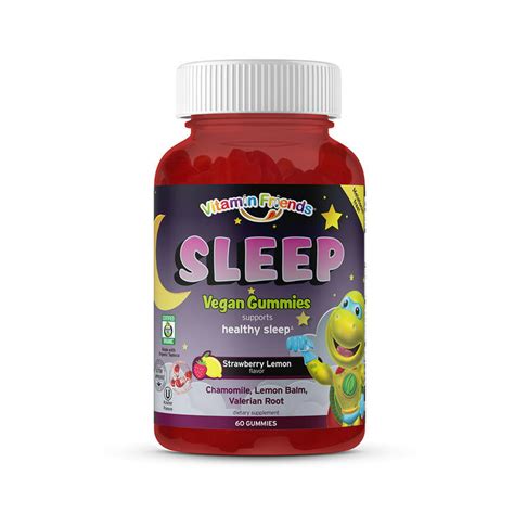 Kids Vegan Sleep Gummies Vitamin Friends 60 Gummy