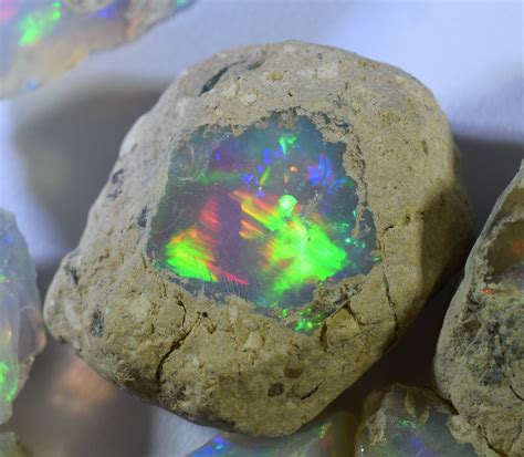 Hydrophane Opal From Ethiopia Color First