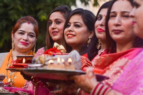 In Pictures Glimpses Of Karwa Chauth Celebrations In India Lifestyle