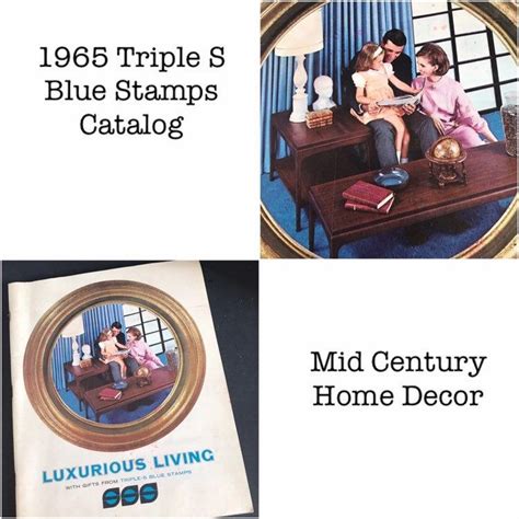 Browse furniture, home decor, cookware, dinnerware, wedding registry and more. Vintage 1960s Trading Stamps Catalog, Triple S Blue Stamps ...