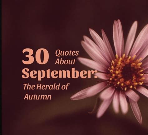 30 Quotes About September The Herald Of Autumn Holidappy