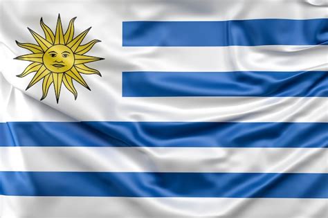 Bandera De Uruguay Foto Gratis