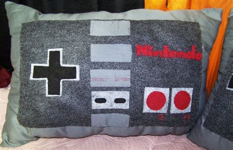 Nintendo Controller Pillows · An Applique Cushion · Needlework And