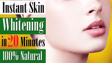 Diy 20 Minutes Instant Skin Whitening 100 Natural Get Fairer
