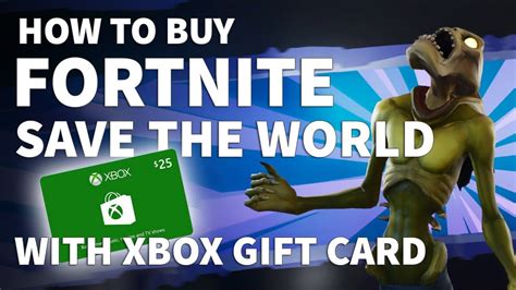 How To Buy Fortnite Save The World With Xbox T Card Should I Buy