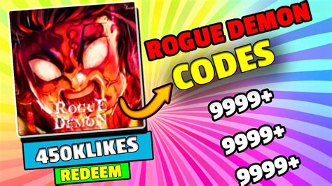 All New Secret Codes In Rogue Demon Codes Rogue Demon Codes Roblox