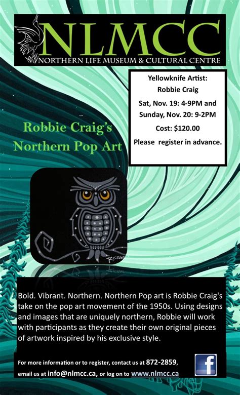 Robbie Craigs Northern Pop Art Workshop Northern Life Museum