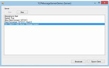 TCP Client Server screenshot #2