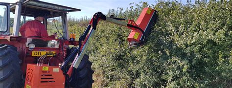 Compact Tractor Hedge Cutter Hhfl 800 Compact Tractor Attachments Uk