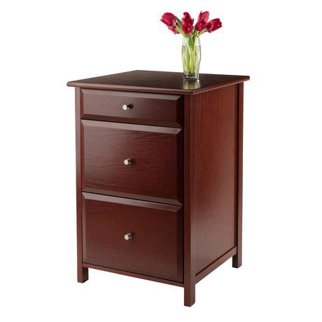 Ideas walmart file cabinets is very suitable for your. Winsome Delta File Cabinet Walnut Finish - 94321 | Walmart ...