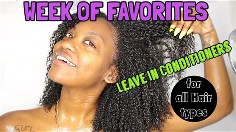 Best Leave In Conditioners Moisturizers For Natural Curly Hair Youtube