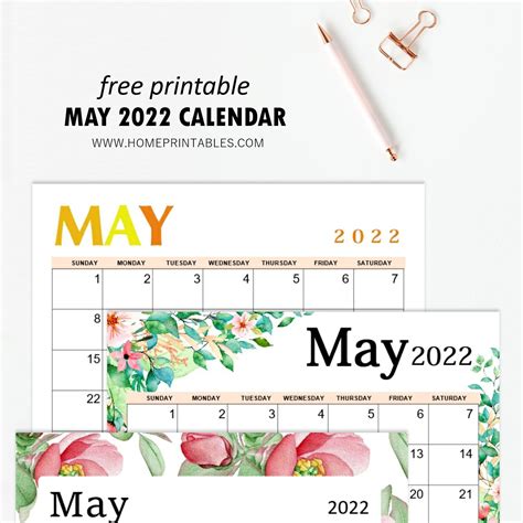 May 2022 Printable Calendar Free Printable Calendar Com May 2022