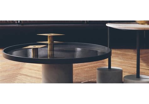It makes the perfect perch for decorative serving trays or even board games for game nights with friends and family. 194 9 Cassina Coffee Table with Glass Top - Milia Shop