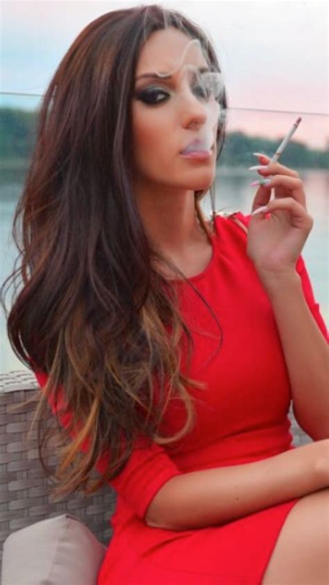 pin on smoking women