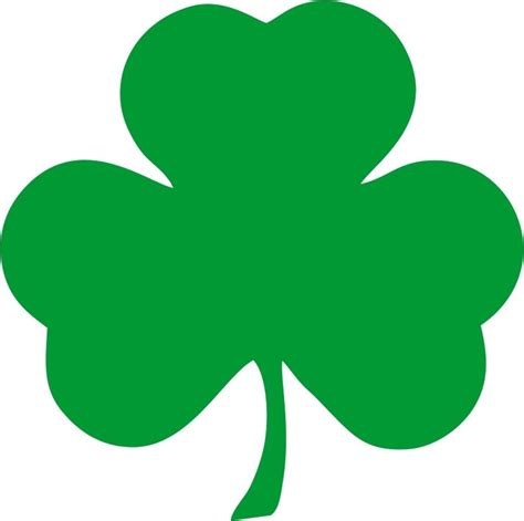 3 Leaf Clover Clipart Clipart Best