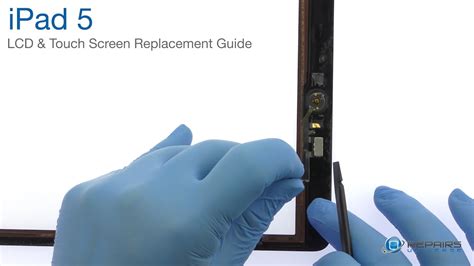 Ipad 5 Lcd And Touch Screen Replacement Guide Repairsuniverse Youtube