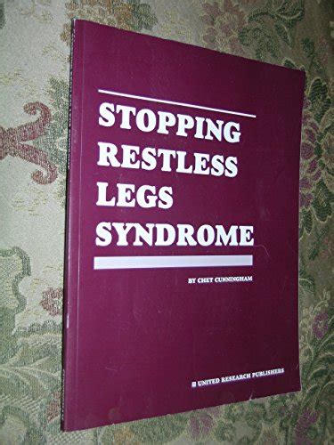 9781887053167 Stopping Restless Leg Syndrome Abebooks Cunningham